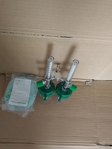 DIN tiêu chuẩn treo tường đôi đo lưu lượng oxy điều chỉnh cho bệnh viện sử dụng - Product Image 3