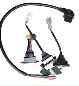 Enchufe de Carga para <span class=keywords><strong>Batería</strong></span> <span class=keywords><strong>Super</strong></span> <span class=keywords><strong>SOCO</strong></span> TS TC, Cable de Carga y Descarga de Alto Rendimiento, Repuestos para Motocicletas Eléctricas - Product Image 3