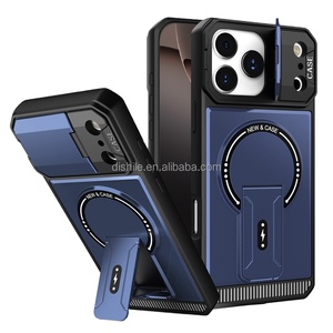 Nuova Custodia Magnetica Mecha Stand 2025 per <span class=keywords><strong>iPhone</strong></span> 17 Pro Max, Compatibile con <span class=keywords><strong>iPhone</strong></span> 17Pro 16 15 14 13 <span class=keywords><strong>12</strong></span> 11 <span class=keywords><strong>Cover</strong></span> <span class=keywords><strong>Protettiva</strong></span> - Product Image 2