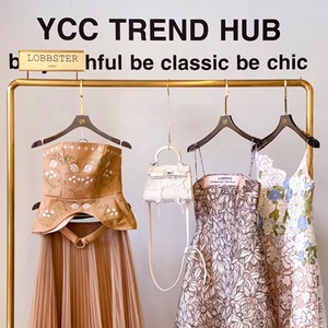 Logo Acrylic móc cho quần áo dày hơn bền nhựa may hiển thị móc linh hoạt tiêm kỹ thuật cửa hàng quần áo - Product Image 5