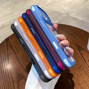 เคสใสแข็งแบบ PC ด้านหลัง TPU ขอบกันกระแทก สำหรับ iPhone 18 16 15 14 13 Pro Max, เคสโทรศัพท์ iPhone 17 หรูหราแบบแม่เหล็ก - Product Image 4