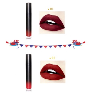 Commercio all'ingrosso vegan e di alta qualità del pacchetto nero opaco rossetto liquido - Product Image 6
