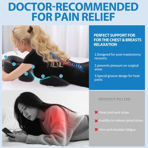 Set di Cuscini <span class=keywords><strong>per</strong></span> Massaggio: Cuscino <span class=keywords><strong>per</strong></span> il Seno e Cuscino <span class=keywords><strong>per</strong></span> il Viso, Cuscino Rinfrescante <span class=keywords><strong>per</strong></span> Dormire, Supporto <span class=keywords><strong>per</strong></span> Testa e Petto <span class=keywords><strong>per</strong></span> SPA - Product Image 6