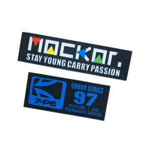 Tùy Chỉnh Dệt Nhãn Cho Quần Áo Giày Túi Làm Bằng Polyester Và Nhựa Gấp Thấp Moq Cá Nhân May Trong Vải Nhãn - Product Image 5