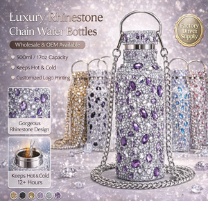 Gobelet isotherme en acier inoxydable 304 de 500 ml, motif diamant, avec paille, idéal pour la vente en gros et la personnalisation du <span class=keywords><strong>logo</strong></span> - Product Image 1