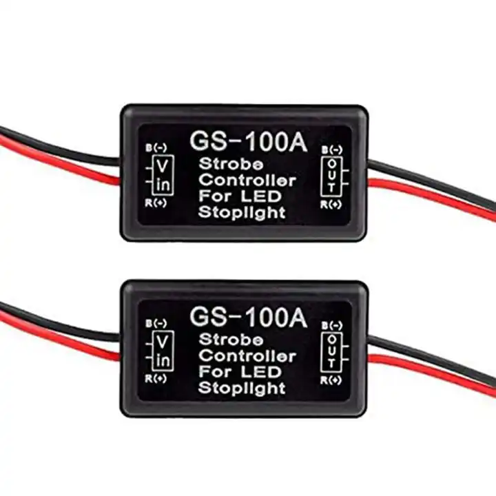 Forbyde passage stamme Source GS-100A Flash LED Strobe Controller Car Flasher Module for Brake  Light and Tail Stop Light on m.alibaba.com