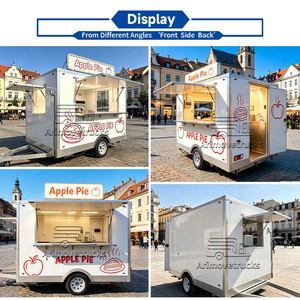 Petite remorque de restauration économique pour café, burgers, barbecue, chariot de restauration vintage commercial, camion-<span class=keywords><strong>restaurant</strong></span> à vendre aux États-Unis - Product Image 3