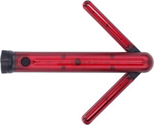 Sécurité routière avec base magnétique pour flèche directionnelle, fusées de signalisation, bâton de signalisation d'urgence routière, kit d'urgence routière, lumière d'avertissement routière rouge en forme de flèche - Product Image 2