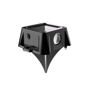 Solar Powered Outdoor Waterproof In Ground <b>Light</b> IP67 RGB LED Aluminum <b>Shell</b> For Garden Courtyard Villa Lawn Ambient Lighting - Product Image 4