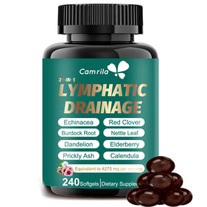 Cápsulas blandas de hierbas naturales con logotipo OEM, 21 en 1, suplemento herbario para la salud linfática, mejora el apoyo inmunológico - Product Image 1