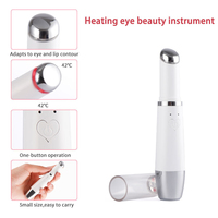 Appareil de soin des yeux chauffant portable avec fonction lifting du visage, outil de massage doux pour les yeux, rechargeable par USB, pour une utilisation quotidienne à domicile