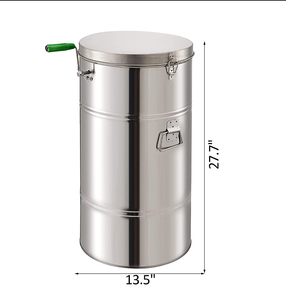 Vevitbest — <span class=keywords><strong>extracteur</strong></span> de <span class=keywords><strong>miel</strong></span> breloque fermé, 2 cadres, en acier inoxydable, pour la fabrication des outils pour l'apiculture - Product Image 5