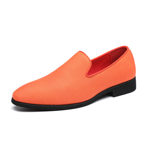 Chaussures en velours à enfiler de luxe pour hommes, chaussures de soirée, chaussures de danse, chaussures de mariage en daim, taille <span class=keywords><strong>plus</strong></span> 7-13 - Product Image 3