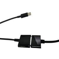 Cable Adaptador USB-C Tipo C de 30 Pines YANGTSE CJY219 para iPhone y iPad, 20CM, Negro, Conductor de Cobre Puro, Carga Rápida y Transferencia de Datos
