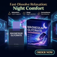 Prix d'usine OEM/ODM – Film oral à dissolution rapide de glycinate de magnésium de haute qualité pour le sommeil, la santé des nerfs et du cerveau, sans OGM, en bandes orales
