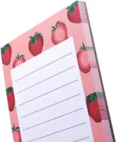Custom Printed Die Cut Office Stationery Memo Notes Magnetic To Do List Notepad for Fridge