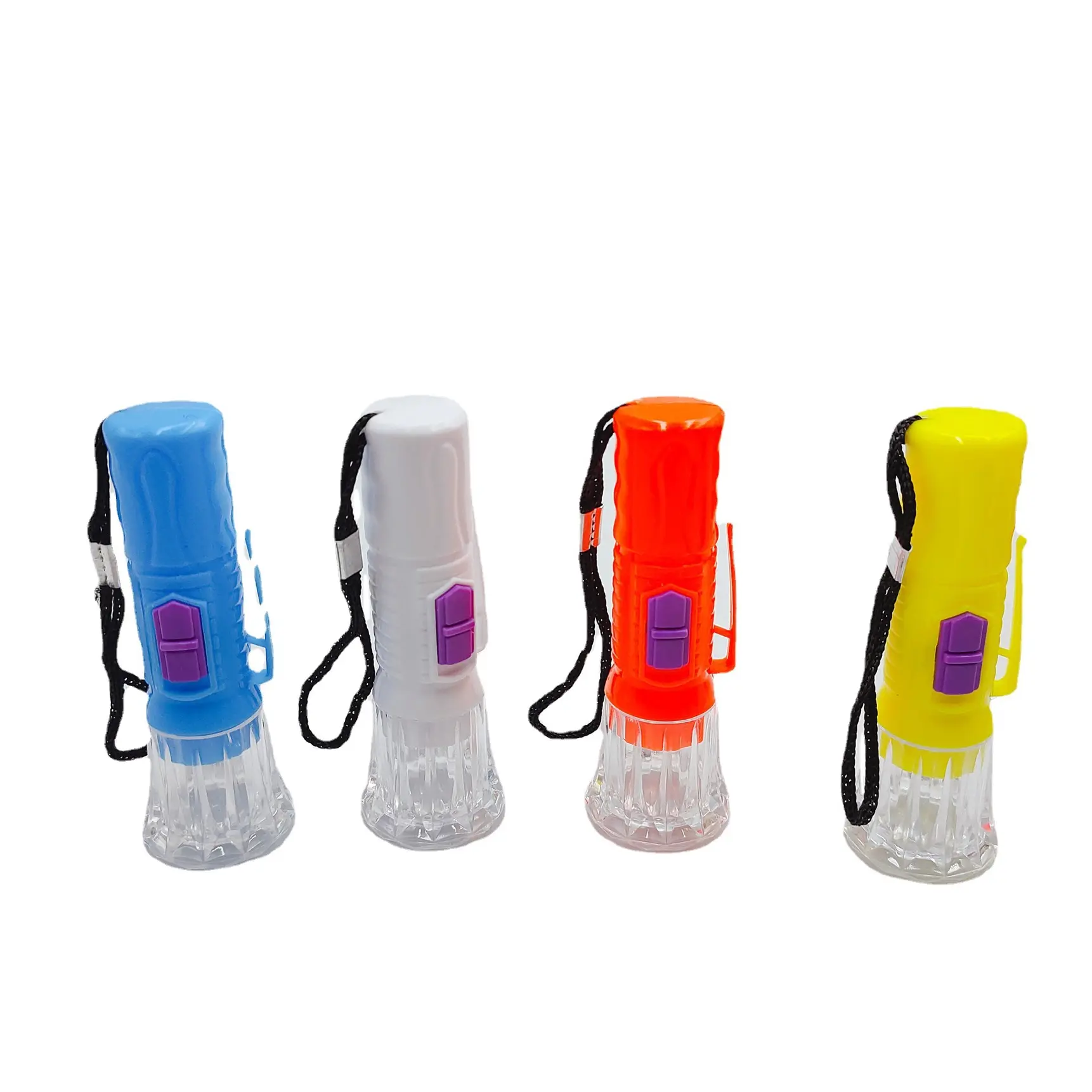 Cheap LED Flashlight ABS Plastic Pocket Size Gift Waterproof Torch Lamp Portable Lights Keychain Mini Flashlight