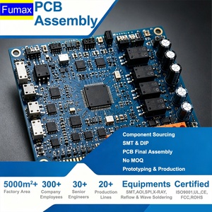 Service d'assemblage de cartes de circuits imprimés (PCBA) et de cartes de circuits imprimés (PCB) certifiés CE FCC pour cartes de commande de servomoteurs multicouches, par un fabricant spécialisé dans les cartes de circuits imprimés. - Product Image 1