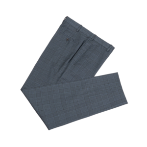 Nouveau pantalon de costume homme en laine slim, couleur unie, coupe droite, écologique, respirant, poids moyen, décontracté et formel pour le bureau - Product Image 1