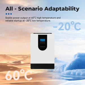 Inversor KUNGF SOLAR 24V UPS 3.6KW de onda sinusoidal pura inversor monofásico fuera de la red solar para soportar batería de litio - Product Image 4