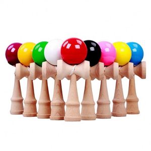 Juguete Kendama Clásico de Madera al por Mayor, Ecológico, con Forma de Dibujos Animados, Diseño de Sonido Personalizado para Niños, Alivio del Estrés - Product Image 1