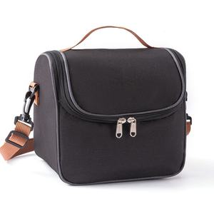 Correa ajustable OEM Logo 600D Tela <span class=keywords><strong>de</strong></span> poliéster Plegable <span class=keywords><strong>Igloo</strong></span> Lunch Cooler Bag Térmico al por mayor - Product Image 5