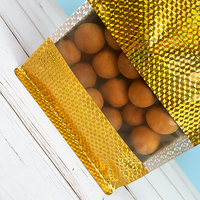 Sacs à huit soudures latérales Lebei Stock Gold |   Sachets d'emballage transparents multi-tailles pour café et noix