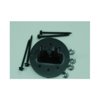 Supports de fixation pour toit en tuiles en aluminium et acier inoxydable anodisé Rackmodo, installation rapide pour système solaire