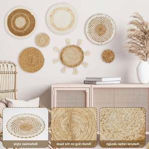 Diy Makramee Top Sac Big Graues Dekor Bali incasinare Deko Muschel Zuhause Idee Fur Das Weiss Hangend incassa Vietnam Premium - Product Image 1