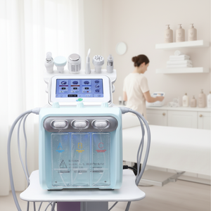 Appareil de soin du visage à jet d'oxygène, nettoyage en profondeur, resserrement des pores, hydratation intense, élimination des points noirs, <span class=keywords><strong>machine</strong></span> de beauté Hydra - Product Image 1