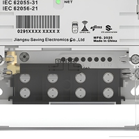 Compteur d'énergie monophasé prépayé STS avec clavier et jeton standard