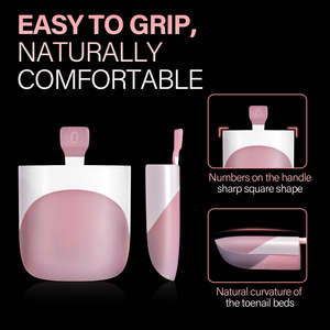 Couvre-<span class=keywords><strong>ongles</strong></span> classiques blancs pour les orteils - <span class=keywords><strong>Ongles</strong></span> artificiels à couverture complète, pour usage domestique et professionnel en salon, faux <span class=keywords><strong>ongles</strong></span> pour pédicure - Product Image 3
