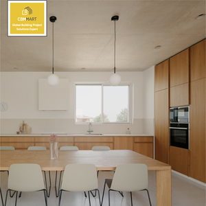 Set di Mobili <span class=keywords><strong>da</strong></span> <span class=keywords><strong>Cucina</strong></span> di Lusso Personalizzati in Legno Massello di Rovere Bianco con Lavello - Product Image 5