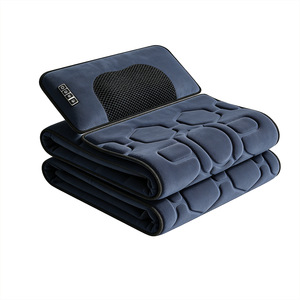 Matelas de massage JIAHANG, pétrissage complet du corps, vibration, thérapie thermique, usage domestique, rectangulaire, trapézoïdal, en coton, à brancher, 5 vitesses - Product Image 3