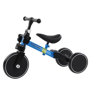低价热卖室内儿童铝平衡迷你踢自行车儿童骑汽车三轮车3轮平衡婴儿学步车