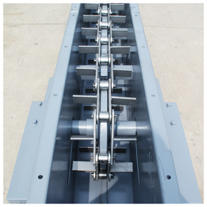 สายพานลำเลียงแบบมีฝาครอบ <span class=keywords><strong>FU500</strong></span> 200TPH ทำจากเหล็กกล้าคาร์บอน พร้อมตัวขูดแบบ Drag Chain สำหรับขนส่งผงและเม็ด - Product Image 2