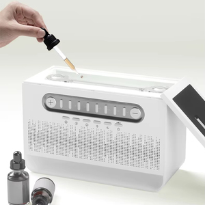 Nuevo Difusor de Aceites Esenciales con Diseño Elegante de 200 ml, Simulación de Llama 3D, Luz Nocturna para Bebés, Ruido Blanco, Música USB - Product Image 5