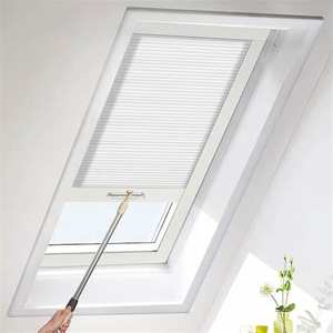 Lucernario personalizzato tende isolamento termico luce a nido d'ape tessuto elettrico di controllo manuale Design per finestre da tetto soffitte - Product Image 1