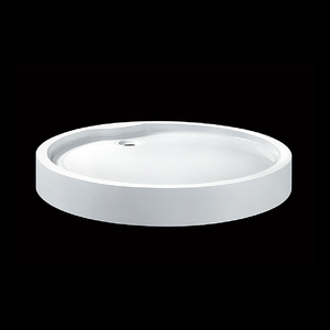 Piatto <span class=keywords><strong>Doccia</strong></span> Moderno in Acrilico Hotaqi con Base Circolare Antiscivolo Pre-Livellata, Certificato CUPC, Garanzia di 5 Anni - Product Image 1