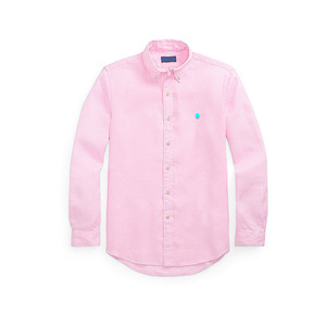 <span class=keywords><strong>Camicia</strong></span> in <span class=keywords><strong>Lino</strong></span> Antirughe Best-Seller per Uomo e Donna, Stile Formale con Logo Ricamato, Traspirante e Confortevole, Maniche Lunghe - Product Image 3