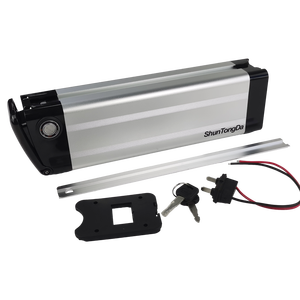 Batería Plegable para Bicicleta Eléctrica al por Mayor 24V 36V 48V Silver Fish Pack 18Ah 28Ah 3500mAh Celdas 18650 30A BMS con Cargador Base para E-Bike - Product Image 1