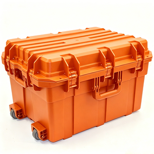 <span class=keywords><strong>Valise</strong></span> de transport rigide antichoc avec roulettes, poignée rétractable, mousse personnalisée, injection PP, étanche - Product Image 1