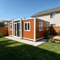 Vente en gros usine : Maison conteneur extensible de 20 pieds pour maison d'hôtes de jardin
