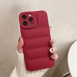 For All Type Soft <strong>TPU</strong> Back Cover Puffer Phone <strong>case</strong> Custom logo With Camera Lens Protective - Product Image 3