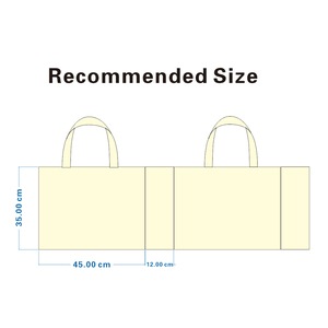 Grande <span class=keywords><strong>Borsa</strong></span> Shopper in Tela Stampata con Logo Personalizzato per lo Shopping - Product Image 6