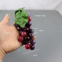 Nieuwe Klassieke/Postmoderne Simulatie Fruit 36 Druivenranken Kunststof Hars Ecologisch Realistisch 10cm Huis Keuken Bruiloft