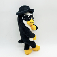 Peluche pingouin esthétique moche et mignonne, peluche pingouin dansant, peluche pingouin moche, peluche virale sur internet