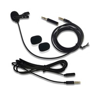 Microphone Lavalier Omnidirectionnel pour Caméra d'Interview et Enregistrement Vidéo