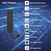 Dispositif de repérage GPS GSM pour voiture Télécommande portable 12 mois de garantie non jetable avec cellulaire