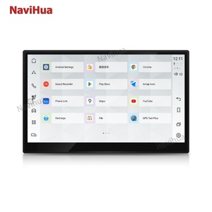 Navihua for 11.4 Inch Dual Screen Android Car Radio GPS Navigation Multimedia <b>Player</b> Carplay for Jaguar XF/XFL 2016-2018 - Product Image 1